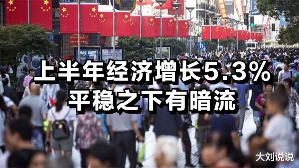 君润宜保 上半年经济增长5.3%, 平稳之下有暗流。